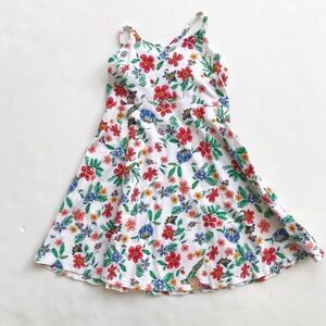 Old Navy floral fit and flare dress VGUC XS(5T)
